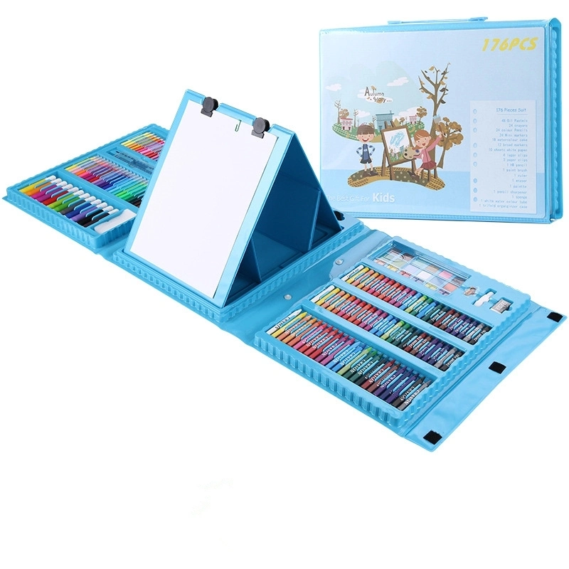 Back to School 176-Piece Stationery Gift Art Set for Kids