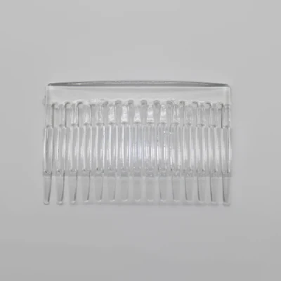 China Factory Promotion Sale 15 Zähne transparente Haarspange auf hohem Niveau